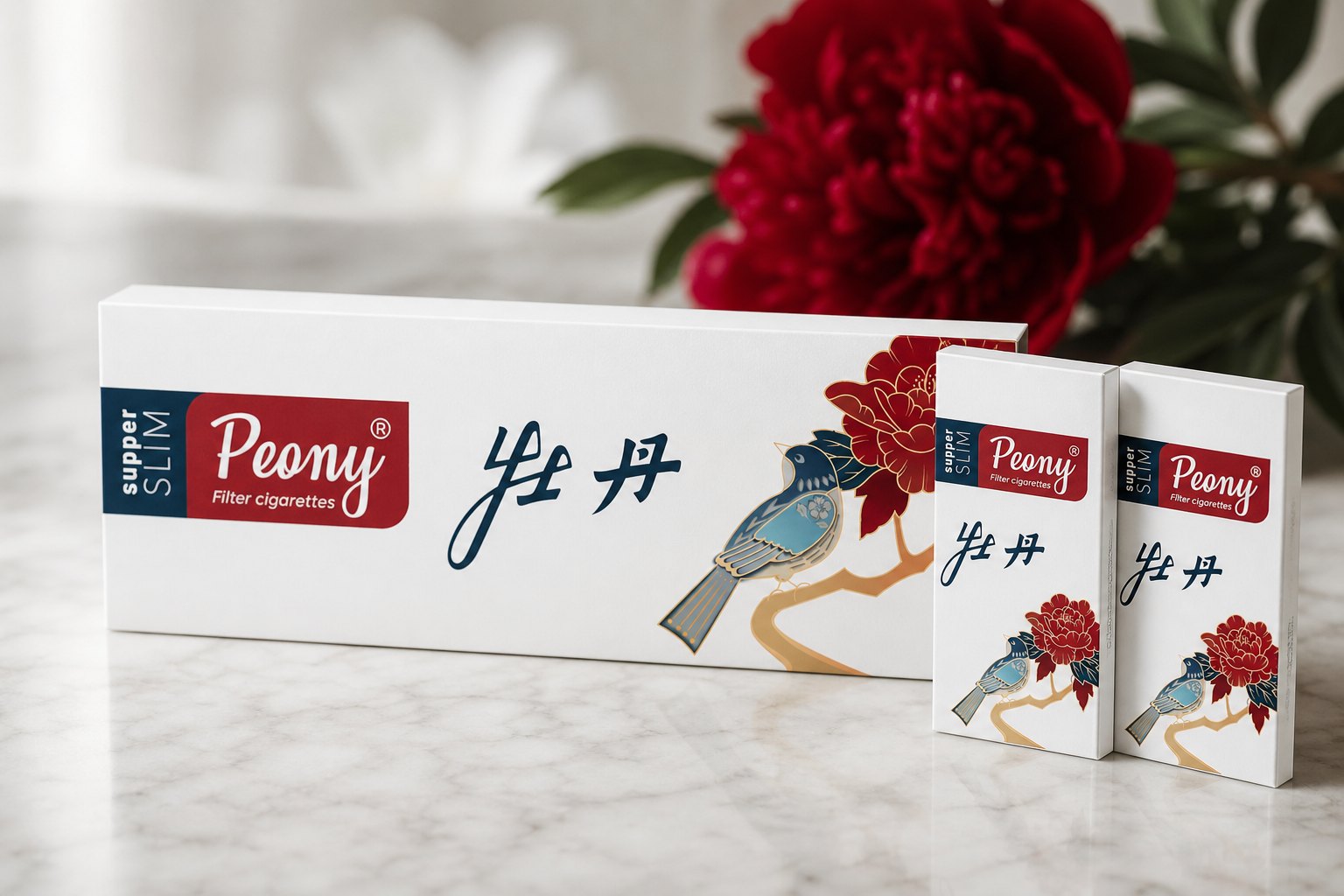 Tút mười bao, dòng Peony Tút mười bao dòng Peony
