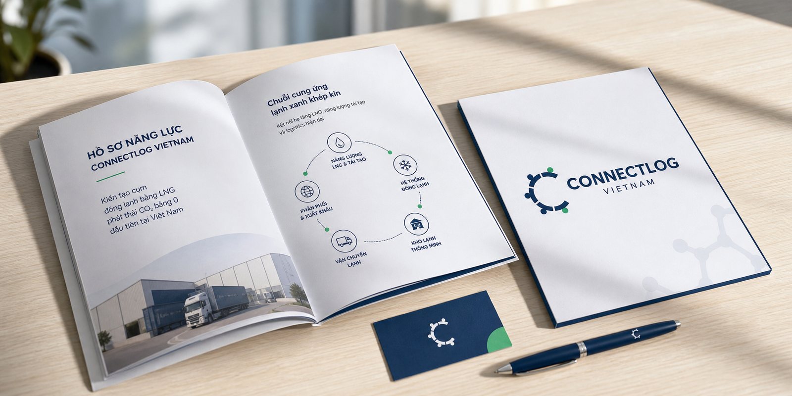 ConnectLog, chuỗi lạnh kể được từ bản vẽ đến bàn nhà đầu tư