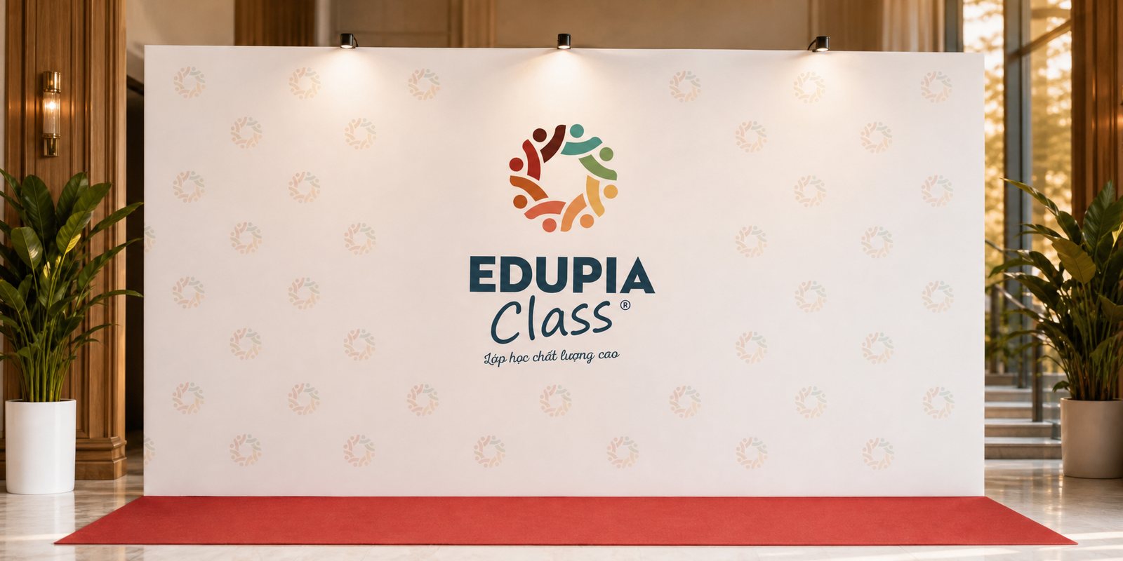 POSM và không gian sự kiện Edupia Class