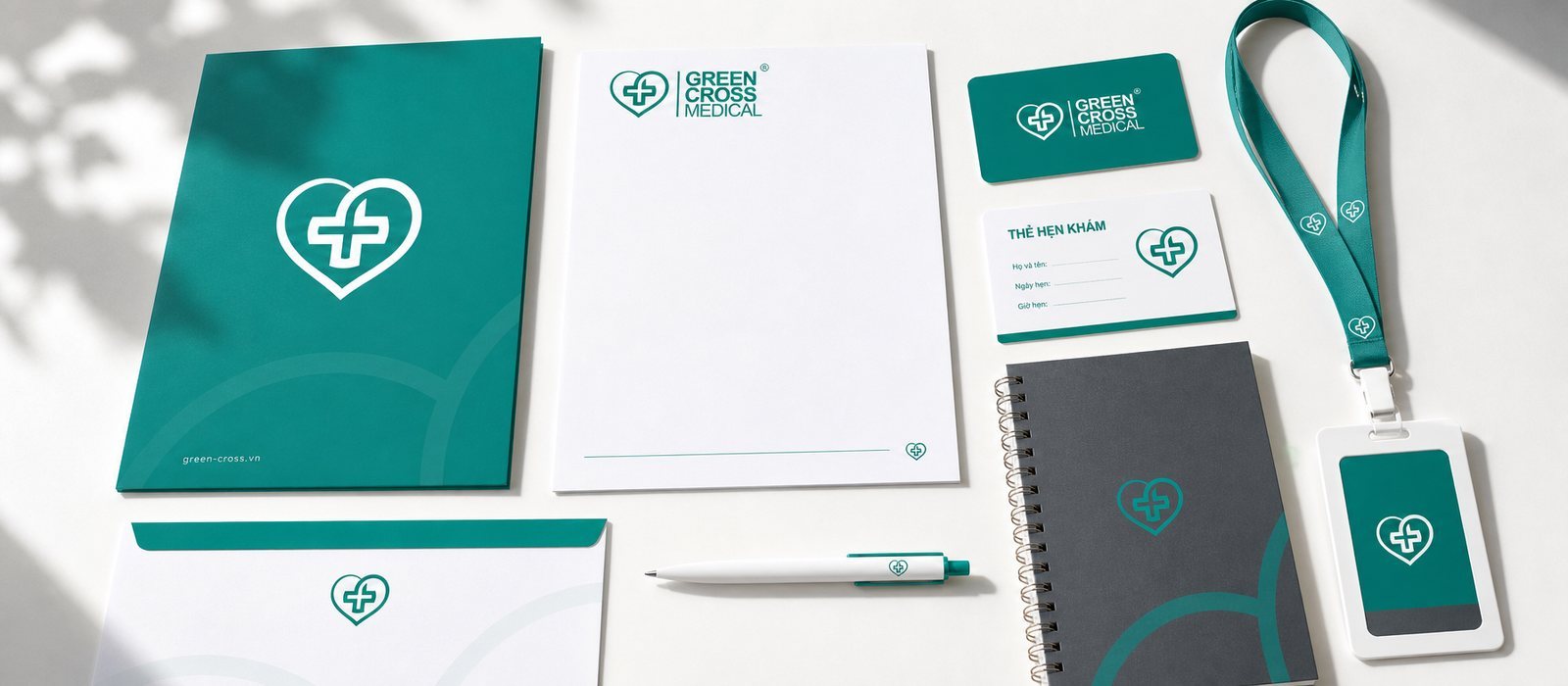 Green Cross Medical, chữ thập biết thương