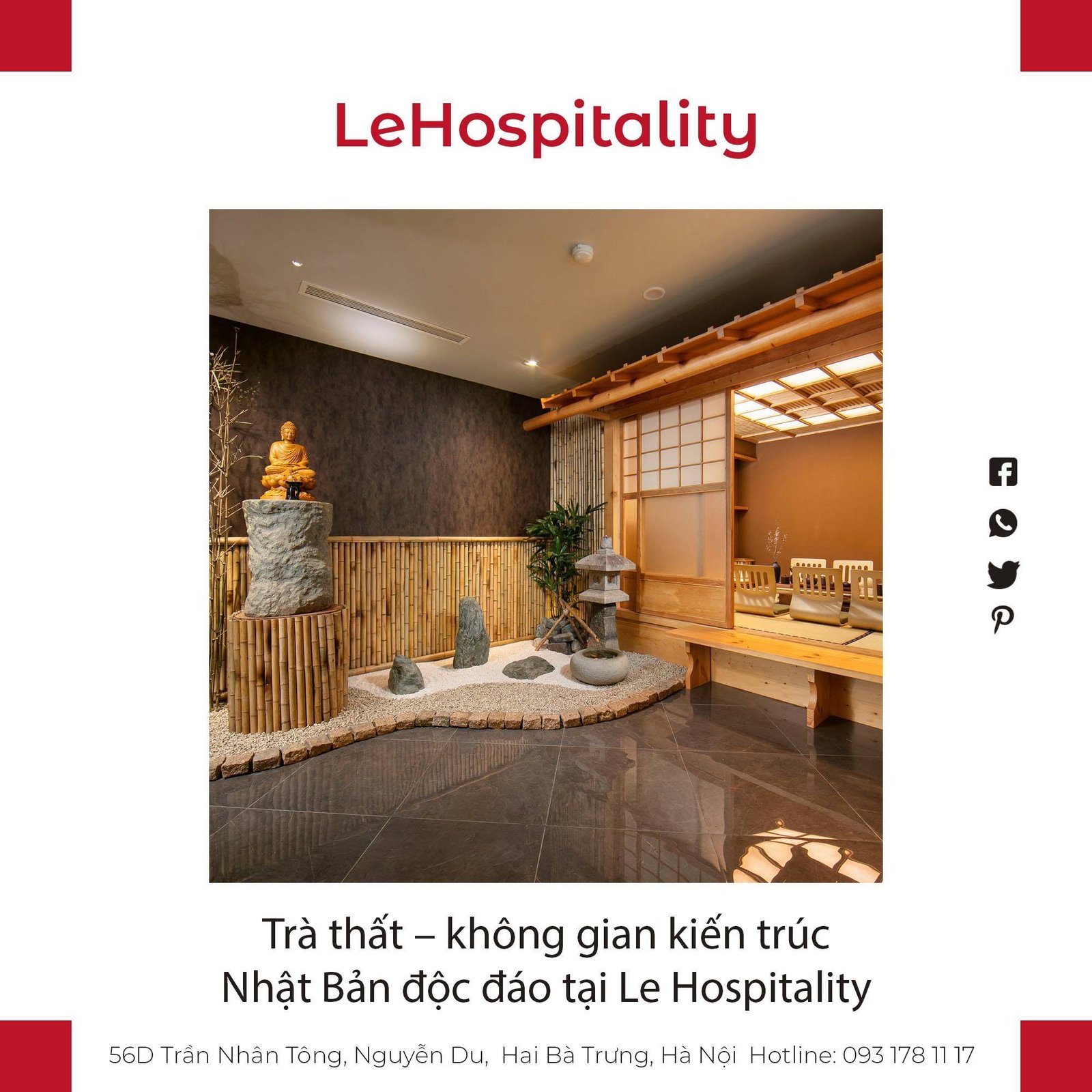 Ấn phẩm giới thiệu tiểu cảnh thiền trong nhà