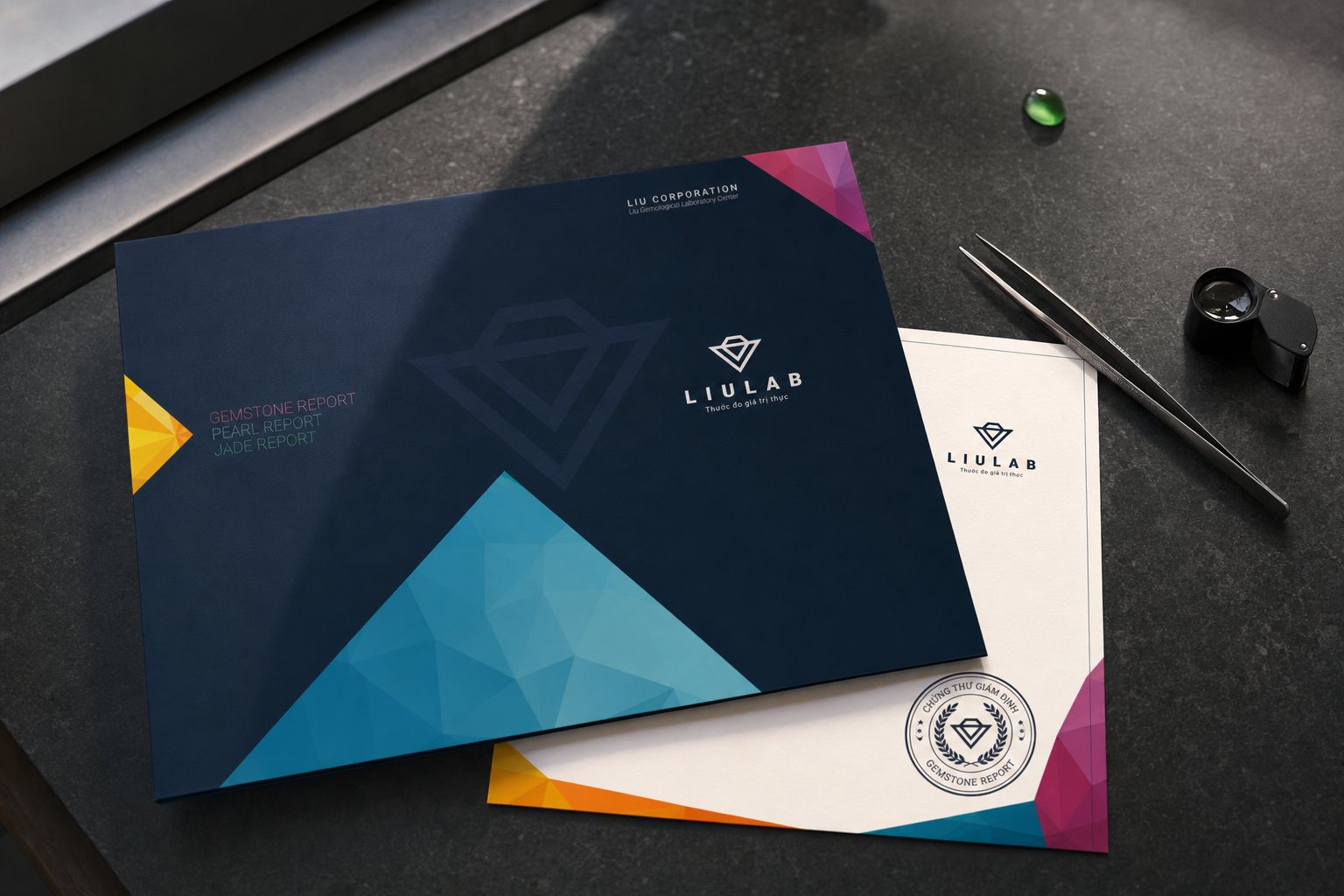 LIULAB, tờ chứng thư nói thay chuyên gia