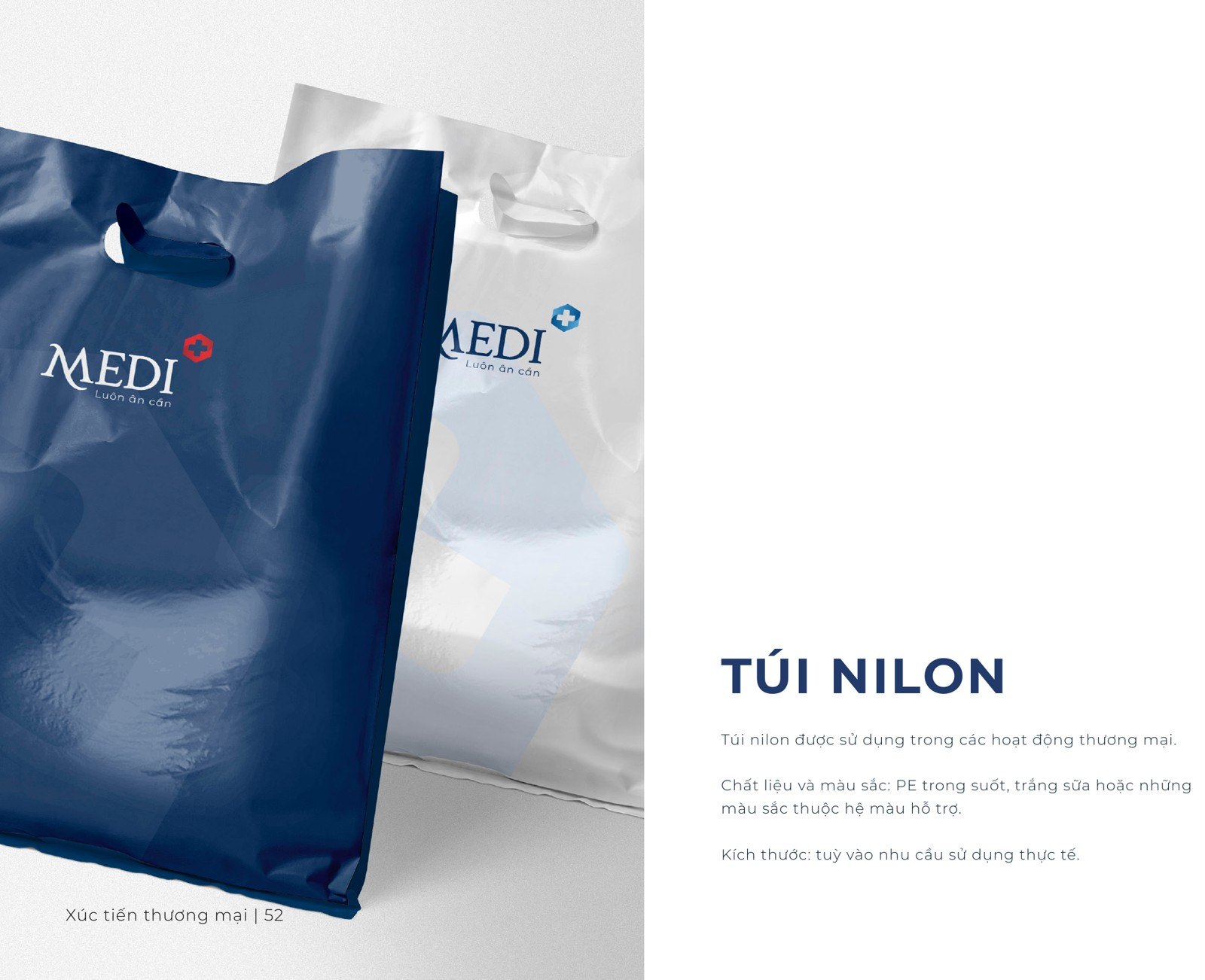 Vật phẩm thương hiệu Túi thương hiệu MEDI Plus