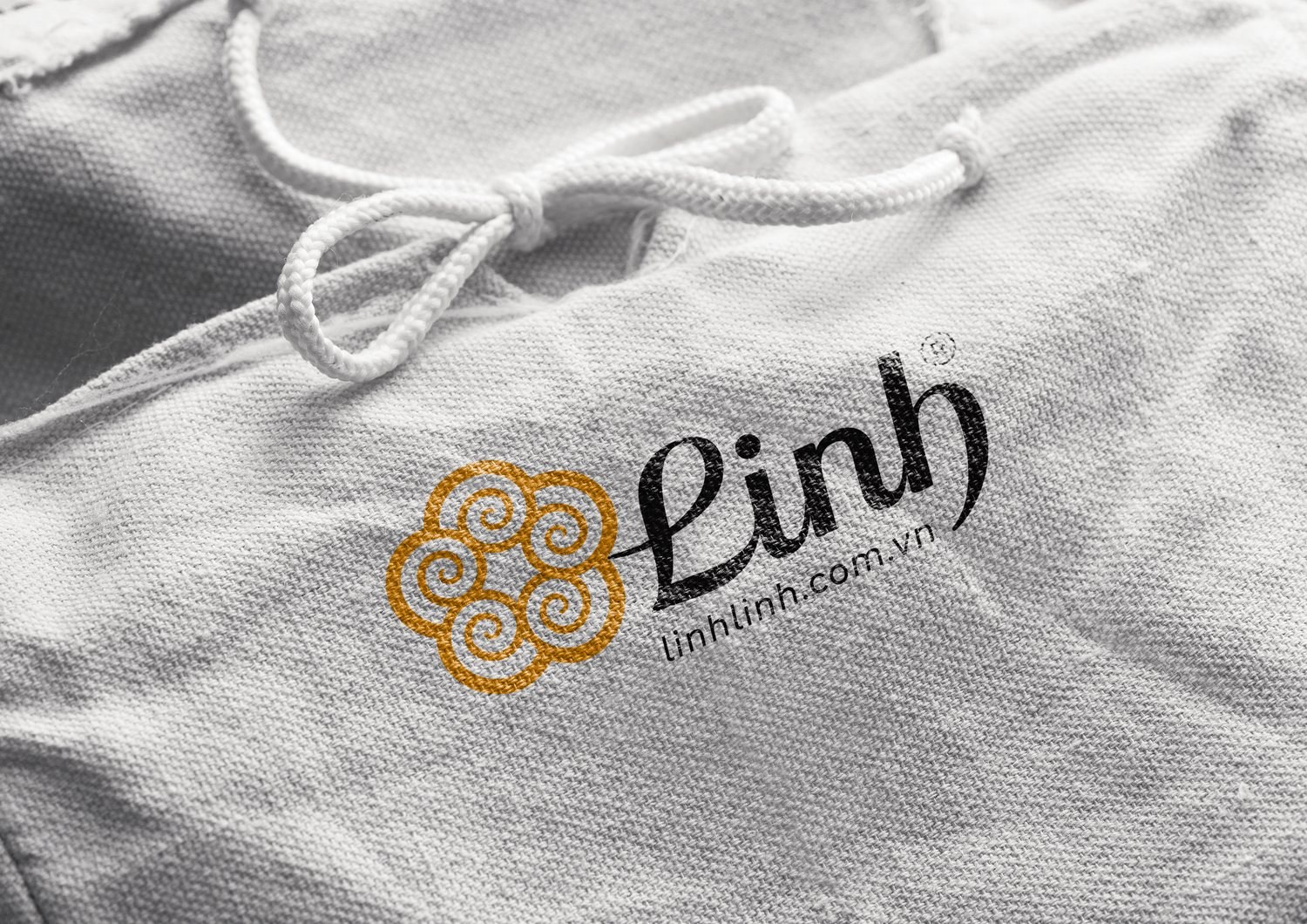 Dấu hoa Phúc Linh in trên đồng phục